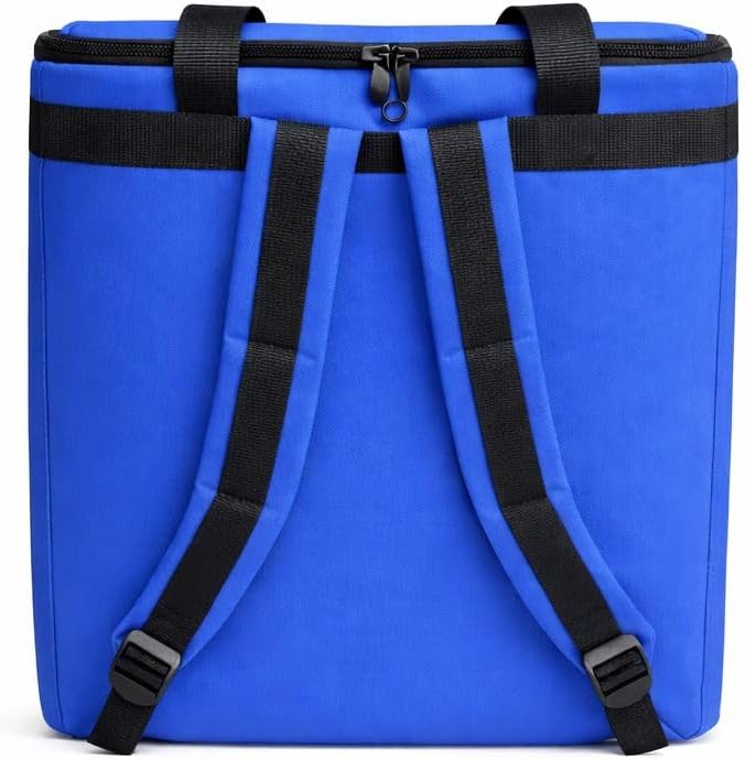 Generisch Steirische Harmonika Tasche Rucksack Deluxe-PRO Blau für 4-reihige Harmonikas