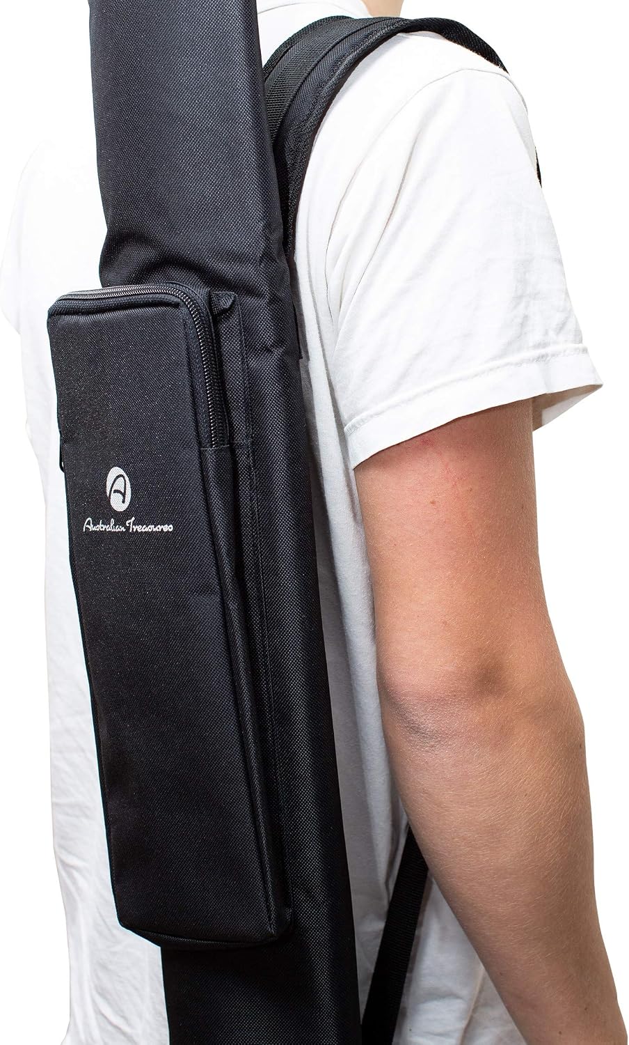 DIDGERIDOOTASCHE 170 cm - Nylon PRO Didgeridoo Tasche Glocke Ø 19cm. Verstellbaren Tragegurt 170cm,
