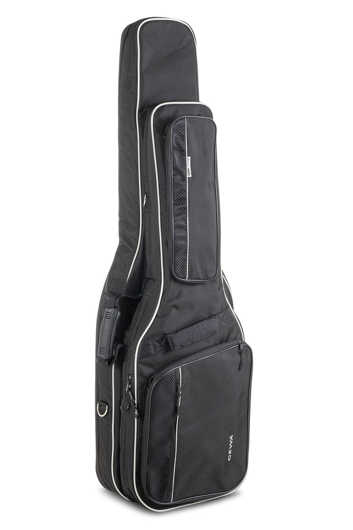 GEWA Gitarren Double Gig-Bag Prestige 25mm 2 E-Bässe, stabiler Komfortgriff, zusätzlicher Frontgriff