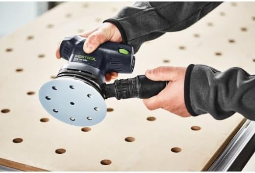 Festool Exzenterschleifer ETS 125 REQ (mit Schleifteller, Protector, Longlife-Staubfangbeutel), ETS