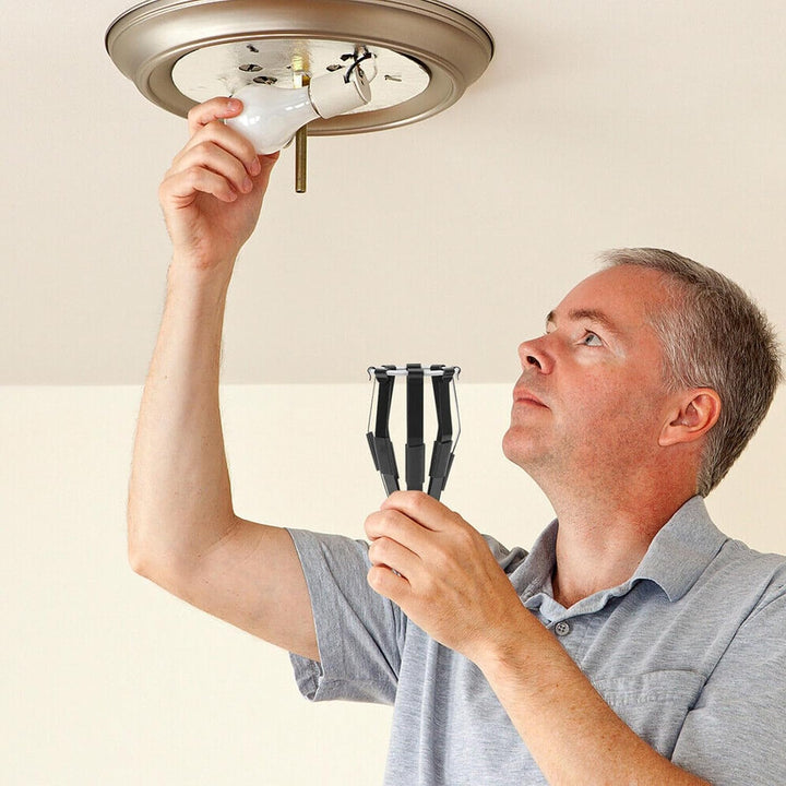 Generisch Bulb Accessories, Ceiling Light Tool, Bulb Changer, Telescopic Changers Tool, High Ceiling