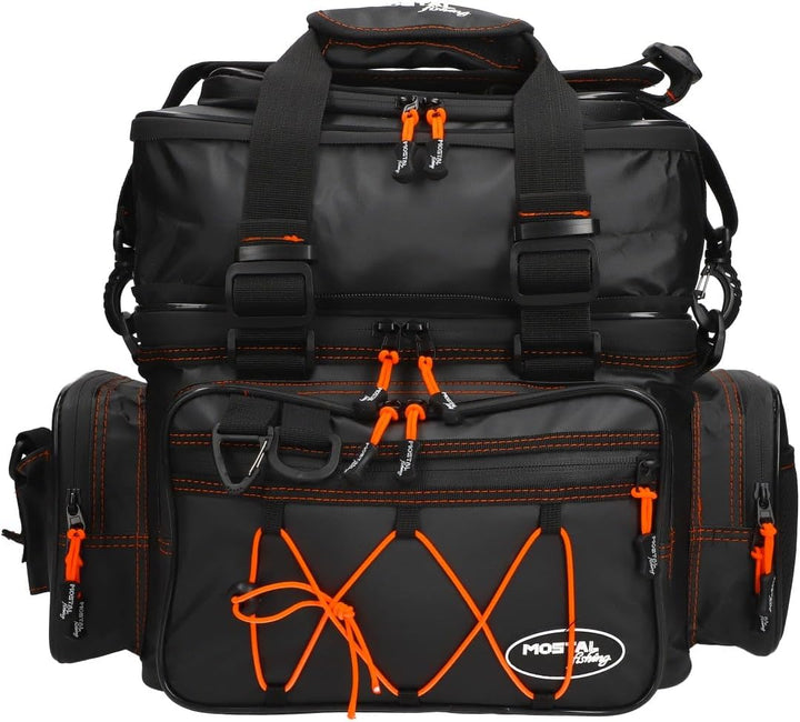 Anglertasche Taipan 715 wasserdichte Angeltasche mit 4 Boxen