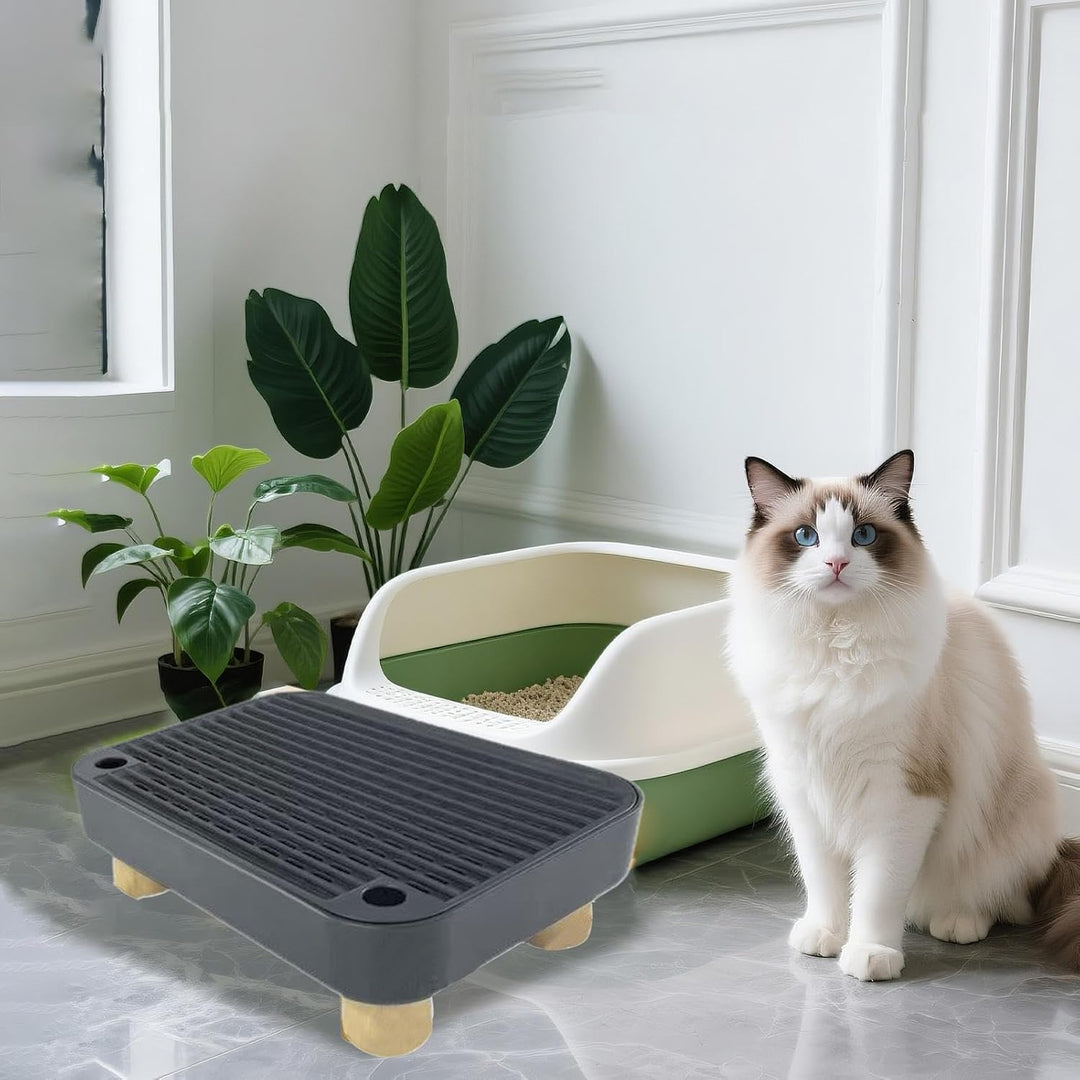 Katzenklo Stufe - Kätzchen Katzenklo Treppe Mit Filterfunktion,Abnehmbare Kätzchen Rampe | Für Innen