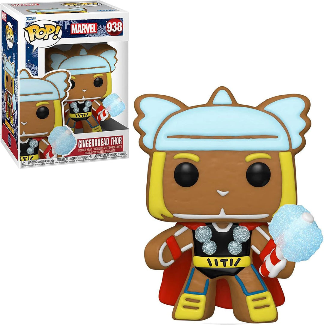 Funko Pop! Marvel: Holiday - Thor - Marvel Comics - Vinyl-Sammelfigur - Geschenkidee - Offizielle Ha