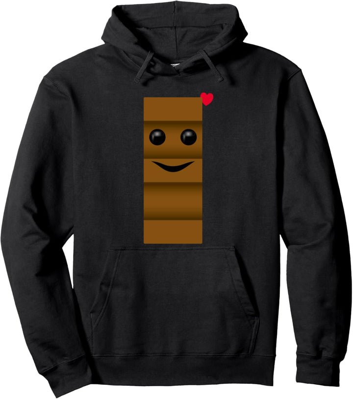 Partner-Kostüm für Herren, Milch und Schokolade Pullover Hoodie