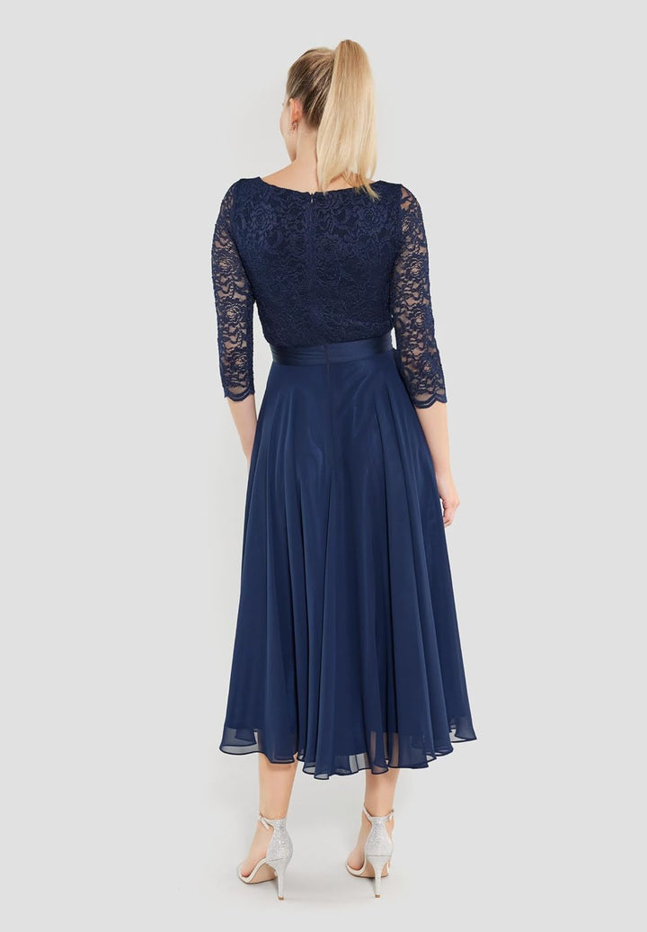 Swing Damen Abendkleid Marine 36