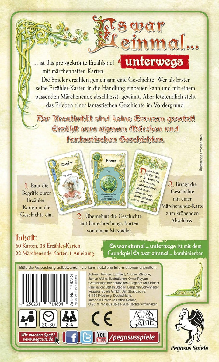 Pegasus Spiele 20015G - Es war einmal - Unterwegs