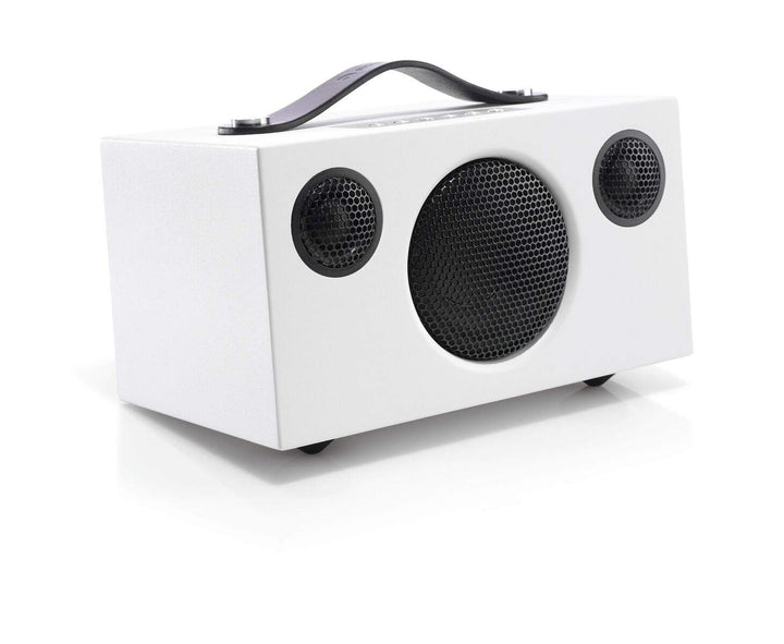 Audio Pro Addon T3+ White - Tragbarer Lautsprecher mit Bassreflexbox, Bluetooth &amp; WiFi - Kabelloser