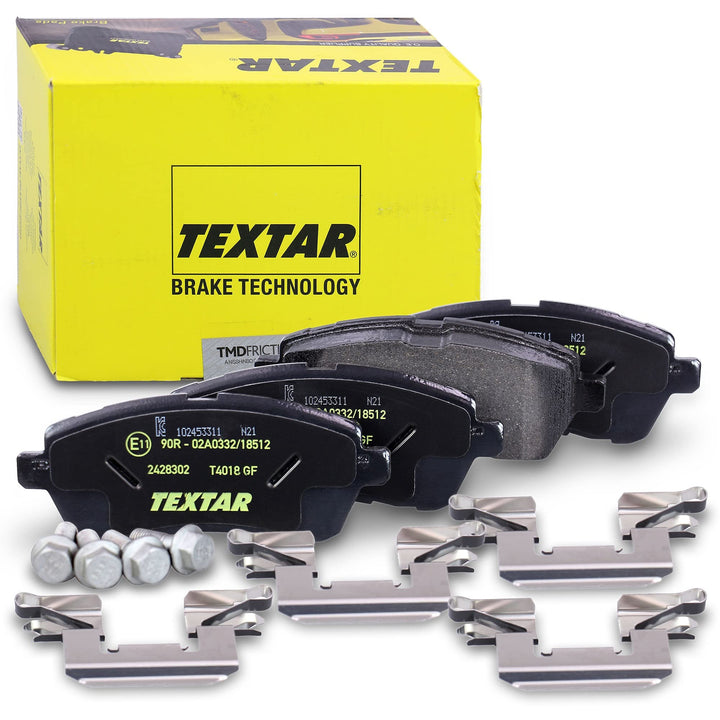 TEXTAR Bremsbelagsatz für Scheibenbremse, 2428302