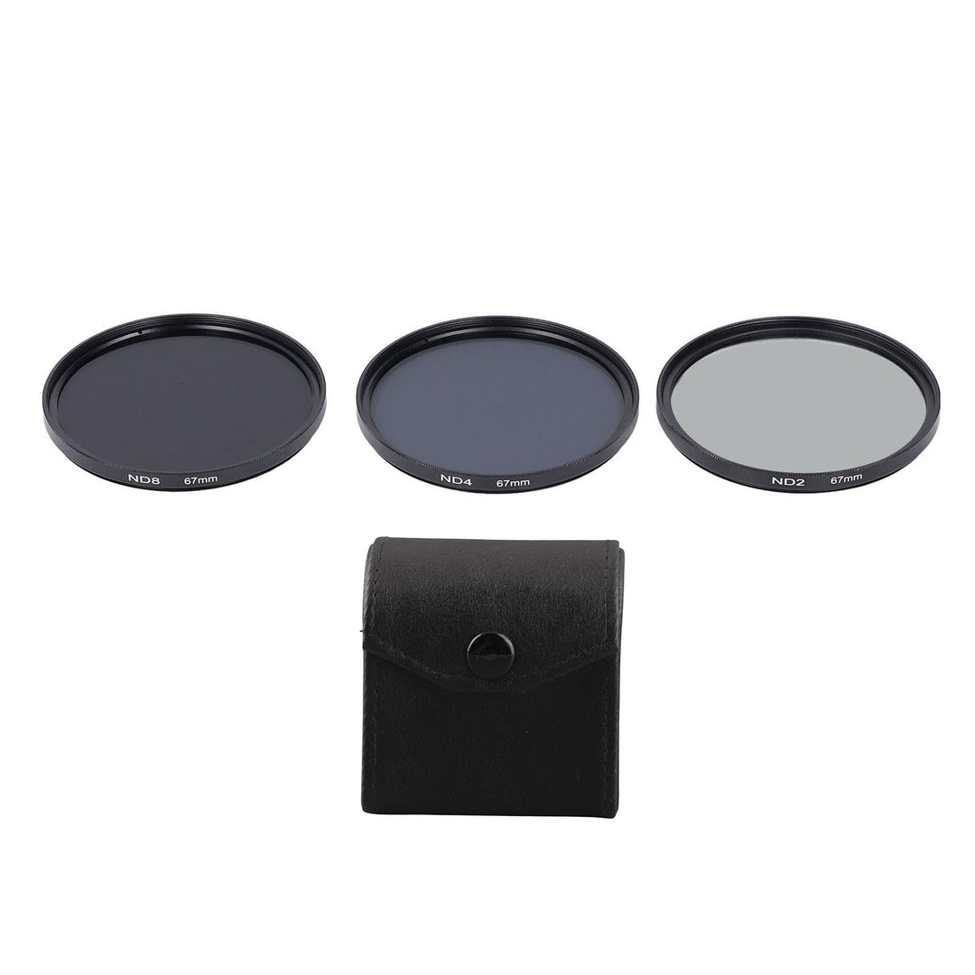 ciciglow ND-Filterset, mit ND2-Filter, ND4-Filter und ND8-Filter, HD-Mehrschichtbeschichtung, Anti-Ü