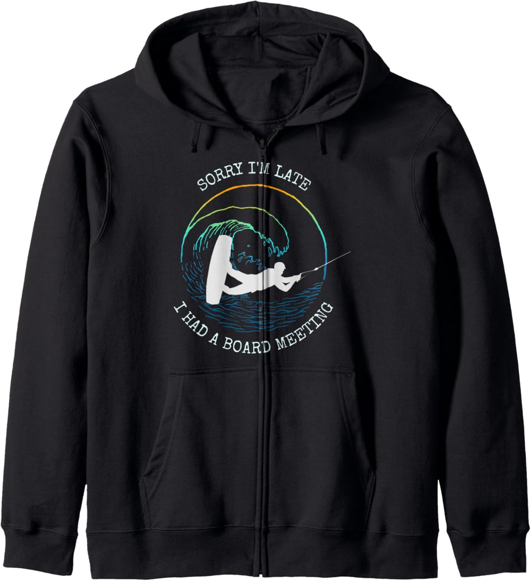 Wakeboarding Lustige Wakeboard Geschenkidee Slogan Kapuzenjacke
