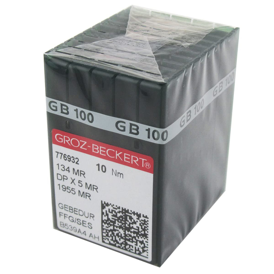 GROZ-BECKERT-Nadel in durchsichtiger CKPSMS-Plastikbox -100 GROZ-BECKERT GEBEDUR 134 MR / 135X5 MR T