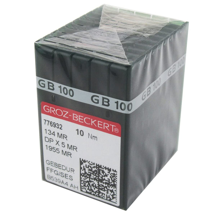 GROZ-BECKERT-Nadel in durchsichtiger CKPSMS-Plastikbox -100 GROZ-BECKERT GEBEDUR 134 MR / 135X5 MR T