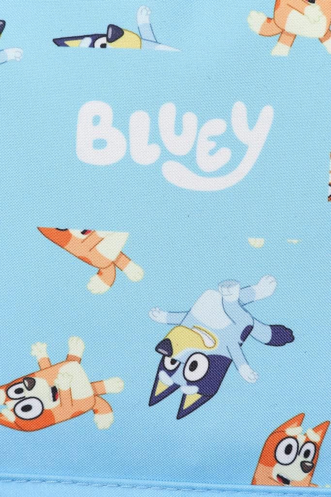 BLUEY Offizieller Bingo Kinder-Rucksack, Kinderrucksack, Schultasche, Rucksack blau, blau