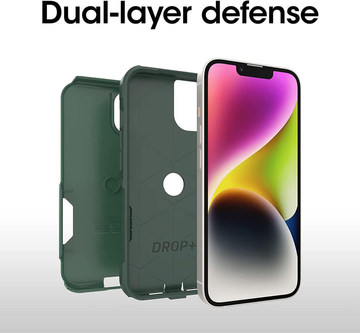 OtterBox Commuter Series Schutzhülle für iPhone 13 (nur), Keine Einzelhandelsverpackung, Trees Compa