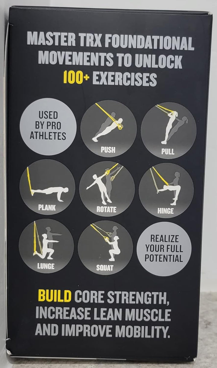 TRX Pro 4 Werkzeug Trainings in Suspension, schwarz/gelb