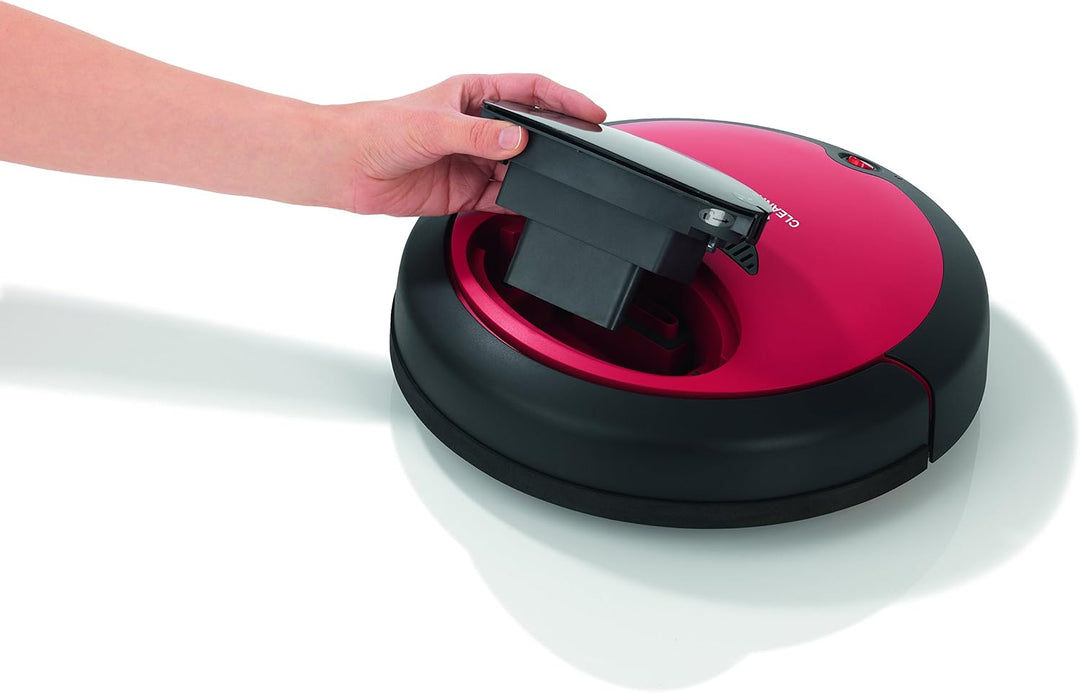 CLEANmaxx Saugroboter 2in1, rot/schwarz, 09860