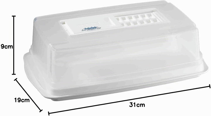 Tefal Käseglocke, 9182012, Weiss, 31 x 19 x 10 cm, 1