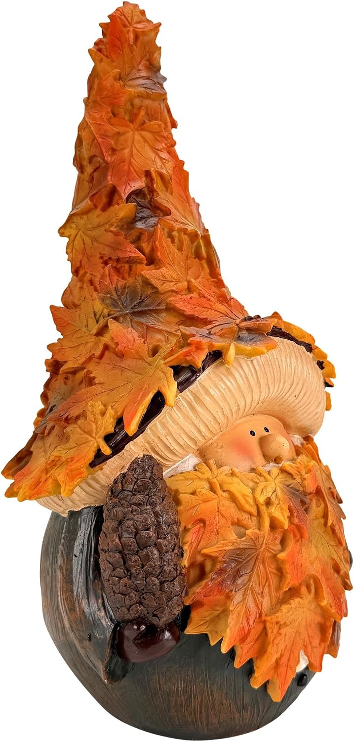 Deko Gartenfiguren für draussen - Zwerg, Wichtel, Gnom - Herbstdekoration