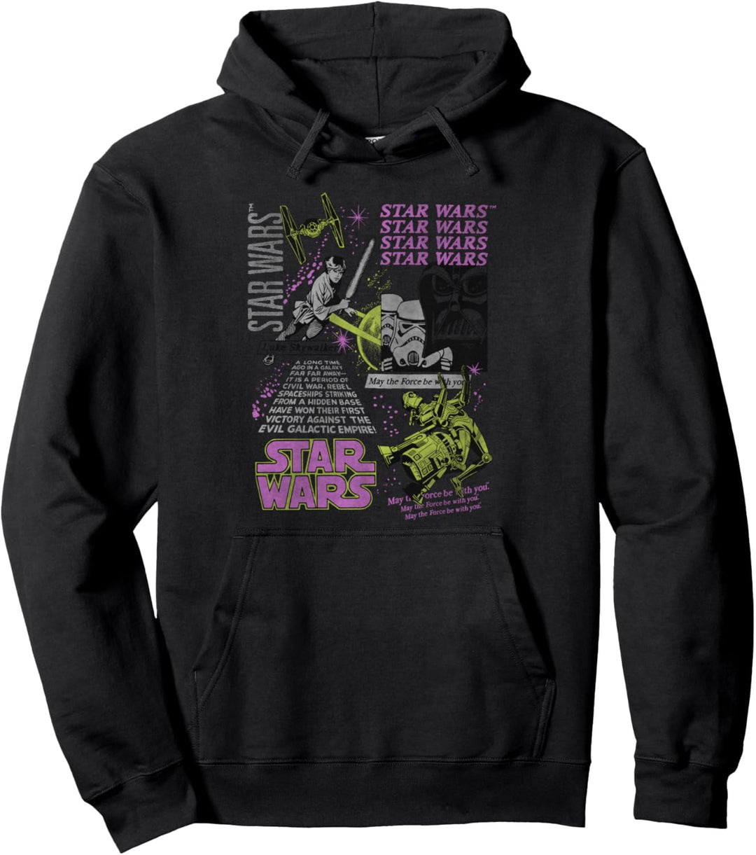 Star Wars Comic Collage Pullover Hoodie