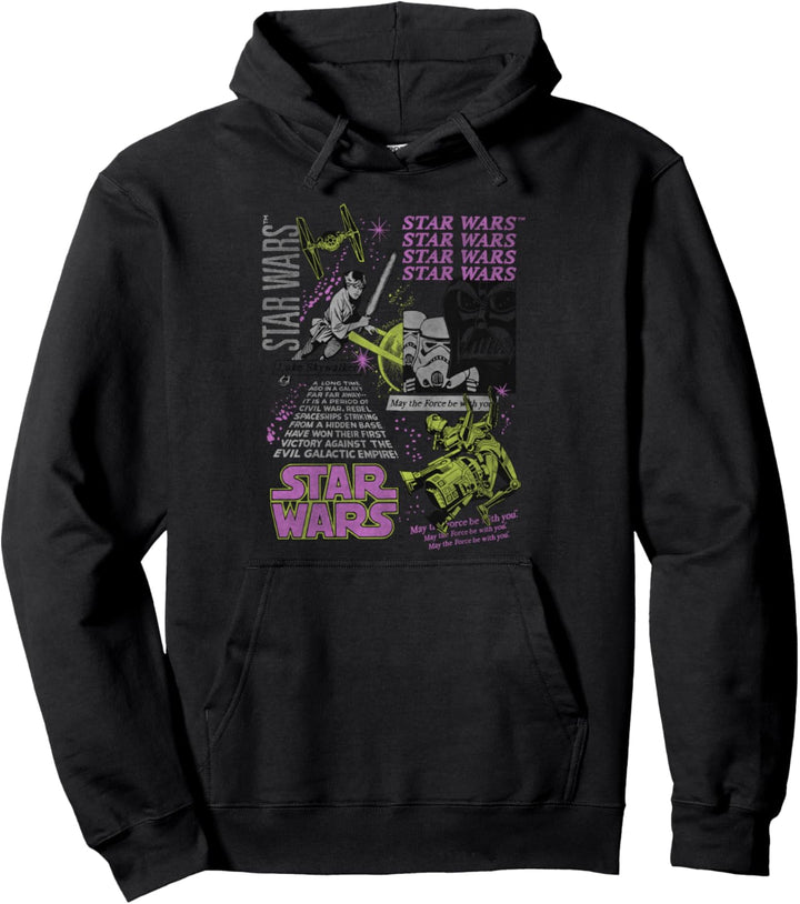 Star Wars Comic Collage Pullover Hoodie