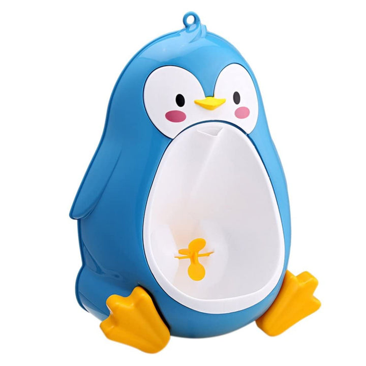 Stehendes Urinal, Baby-Toiletten-Töpfchen für Jungen, Cartoon-Pinguin, Kleinkind-Steh-Töpfchen-Toile
