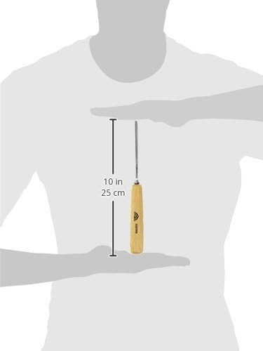 Stubai Stechbeitel lang poliert, Form 6, 4 mm, 550604