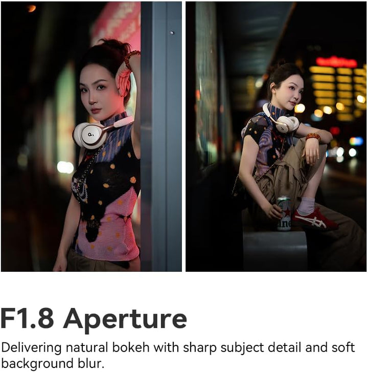 TTARTISAN AF 85 mm F1.8 Neo Vollformat Autofokus Objektiv für Portrait (für Sony E) For Sony E, For
