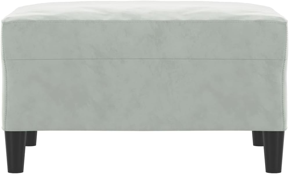 vidaXL Fusshocker, Sitzhocker Sitzbank mit Holzrahmen, Polsterhocker Hocker für Wohnzimmer, Fussbank