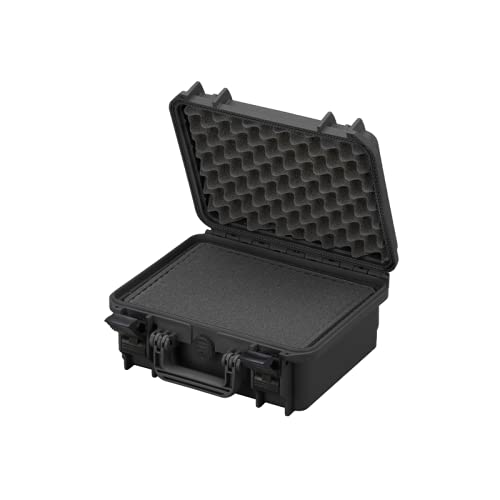 TOMcase Outdoor Schutzkoffer wasserdicht 34x30x15 cm - Hardcase Koffer IP67 | Transportkoffer mit Ra
