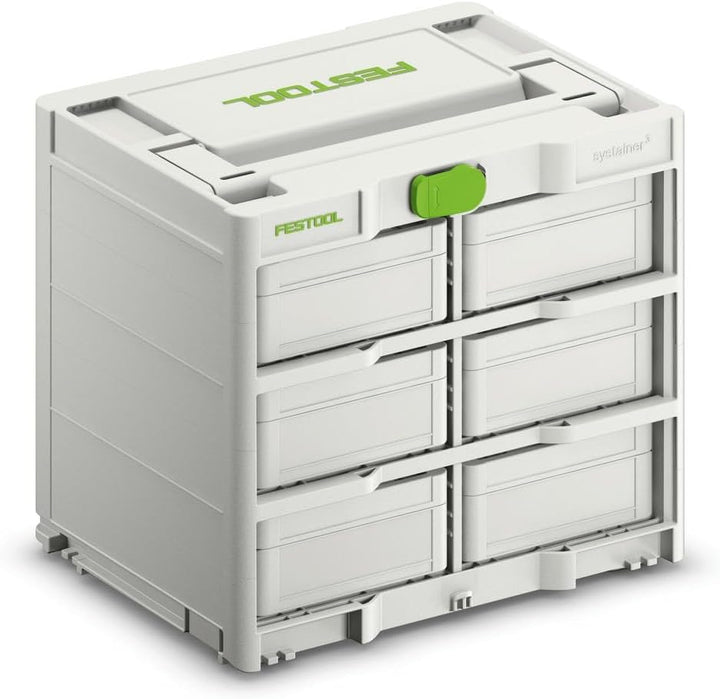 Festool Systainer³ Rack SYS3-RK/6 M 337-Set