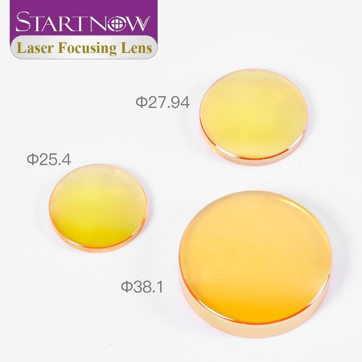 Startnow USA ZnSe CVD Laser Focus Lenses 20mm 19 18 15 12 F50.8 101.6 2" 2.5" 3" for Cut Engraving C