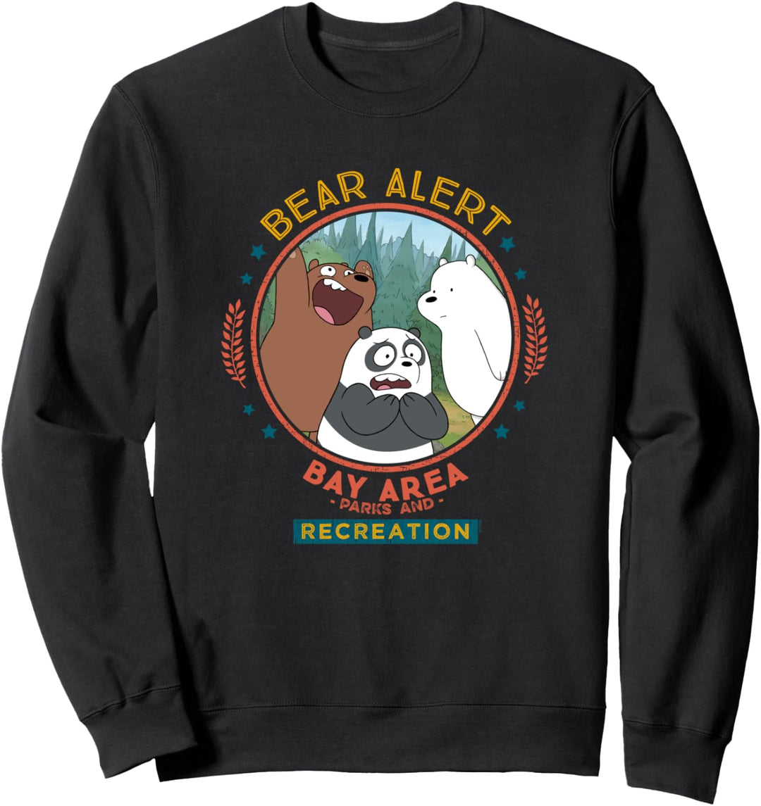 Cartoon Network We Bare Bears Bear Alert Sweatshirt
