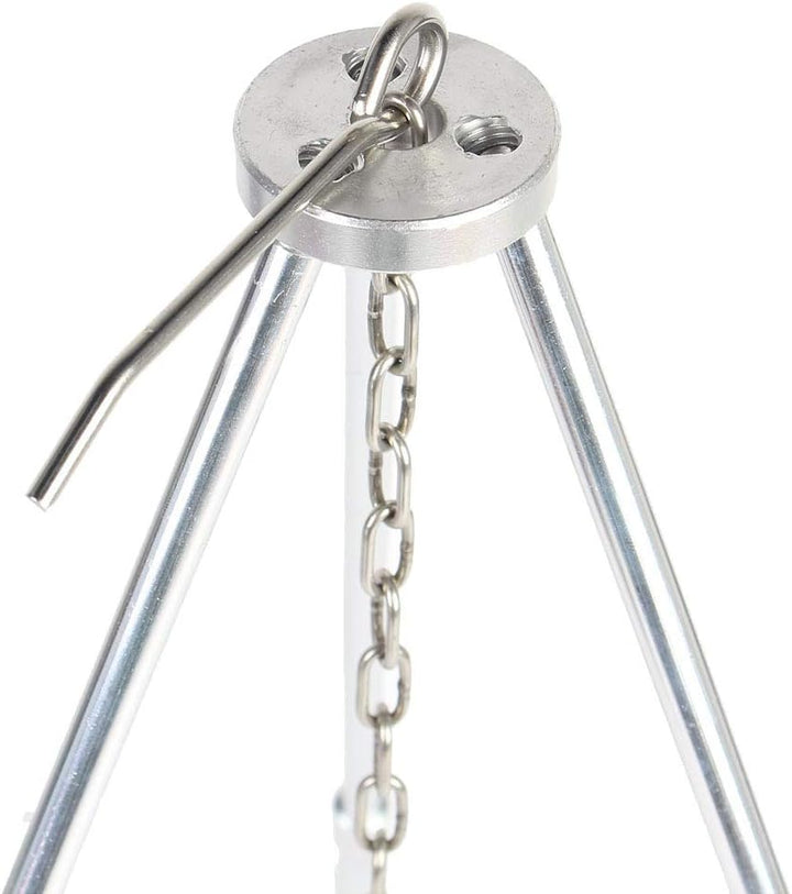 Tragbares Camping-Stativ Für Den Aussenbereich Zum Kochen, Faltbarer Grill aus Metall, Kochständer F