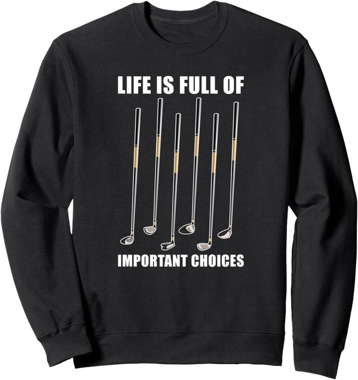 Golfspieler Golfschläger Golfplatz Hobby Golfer Golf Sweatshirt