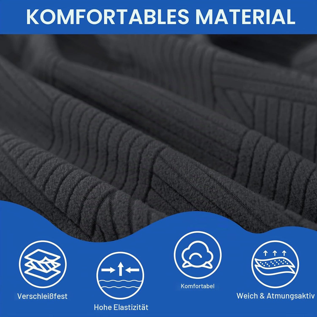 Ystyle Stretch Staubdicht Bettkopfteil Bezug, 150CM, Dunkel Grau Dunkel Grau 150CM (Geeignete Breite