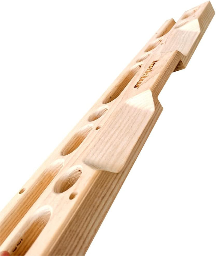 Hölzerne Hängebretter Klettergriffbrett Tür Handverstärker Ausrüstung für das Training Fingergriff u