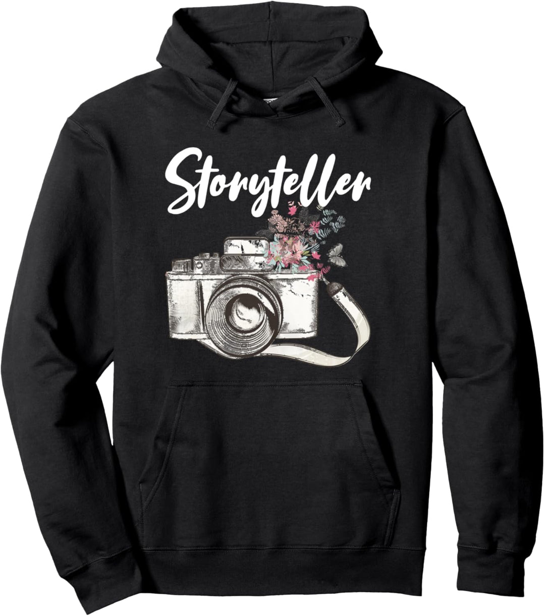 Hochzeitsfotograph Geschenk Fotografie Künstler Storyteller Pullover Hoodie