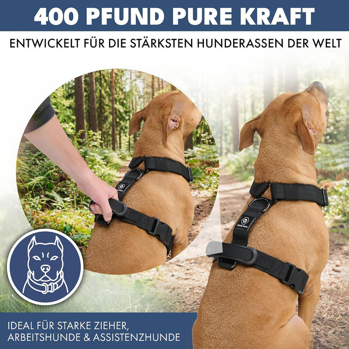 Spark Paws No Pull Hundegeschirr mit Griff für grosse Hunde, strapazierfähiges Hundegeschirr für gro