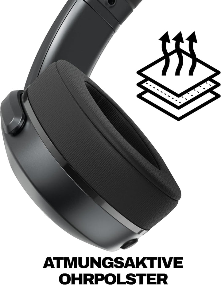 Skullcandy Crusher 540 Active Wireless Bluetooth Headphones with Multi-Sensory Bass, Noise Isolating