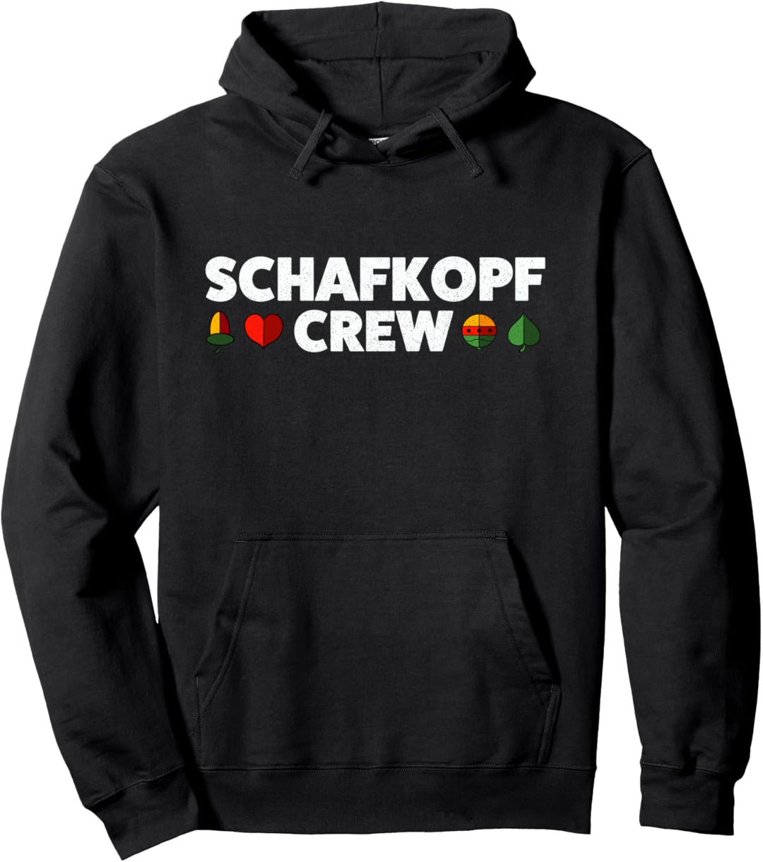 Bayrisches Schafkopfer Schafkopfen Schafkopf Pullover Hoodie