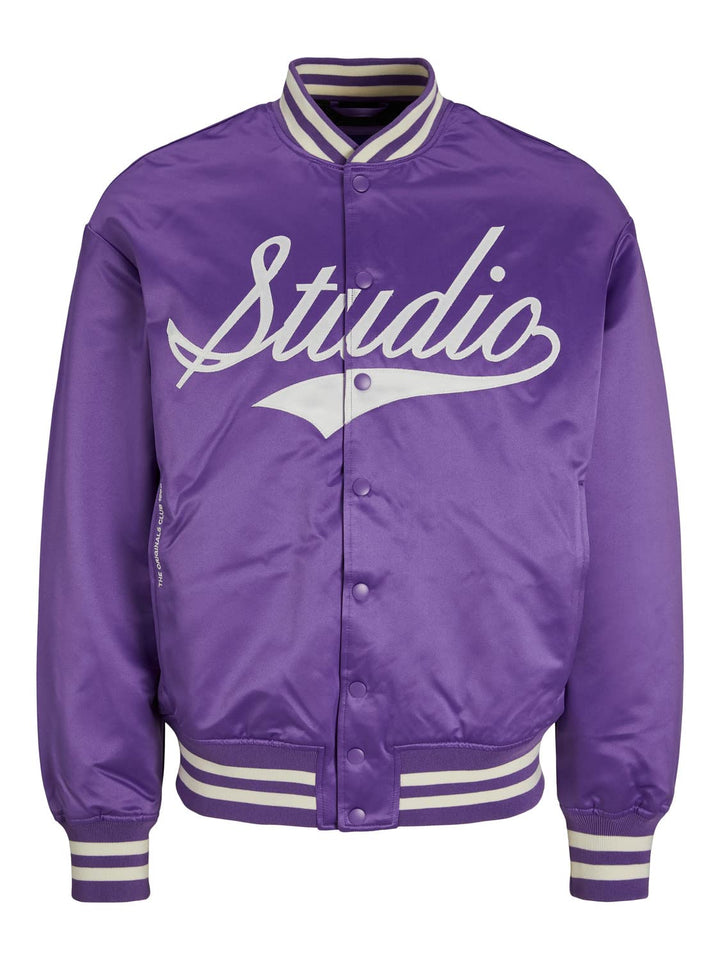 JACK &amp; JONES Herren Jorstudio Bomber Bomberjacke L Deep Lavender, L Deep Lavender