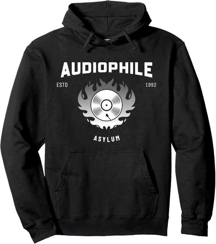 Audiophile Asylum Pullover Hoodie