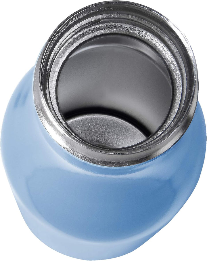 Lurch 240960 Thermo-Flasche für heisse und kalte Getränke aus Doppelwandigem Edelstahl, 0,75l, Pearl