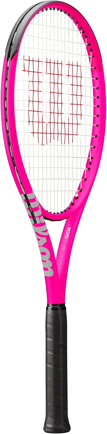 Wilson Burn V6 105 S Pink Tennisschläger Griff 1 - 4 1/8, Griff 1 - 4 1/8