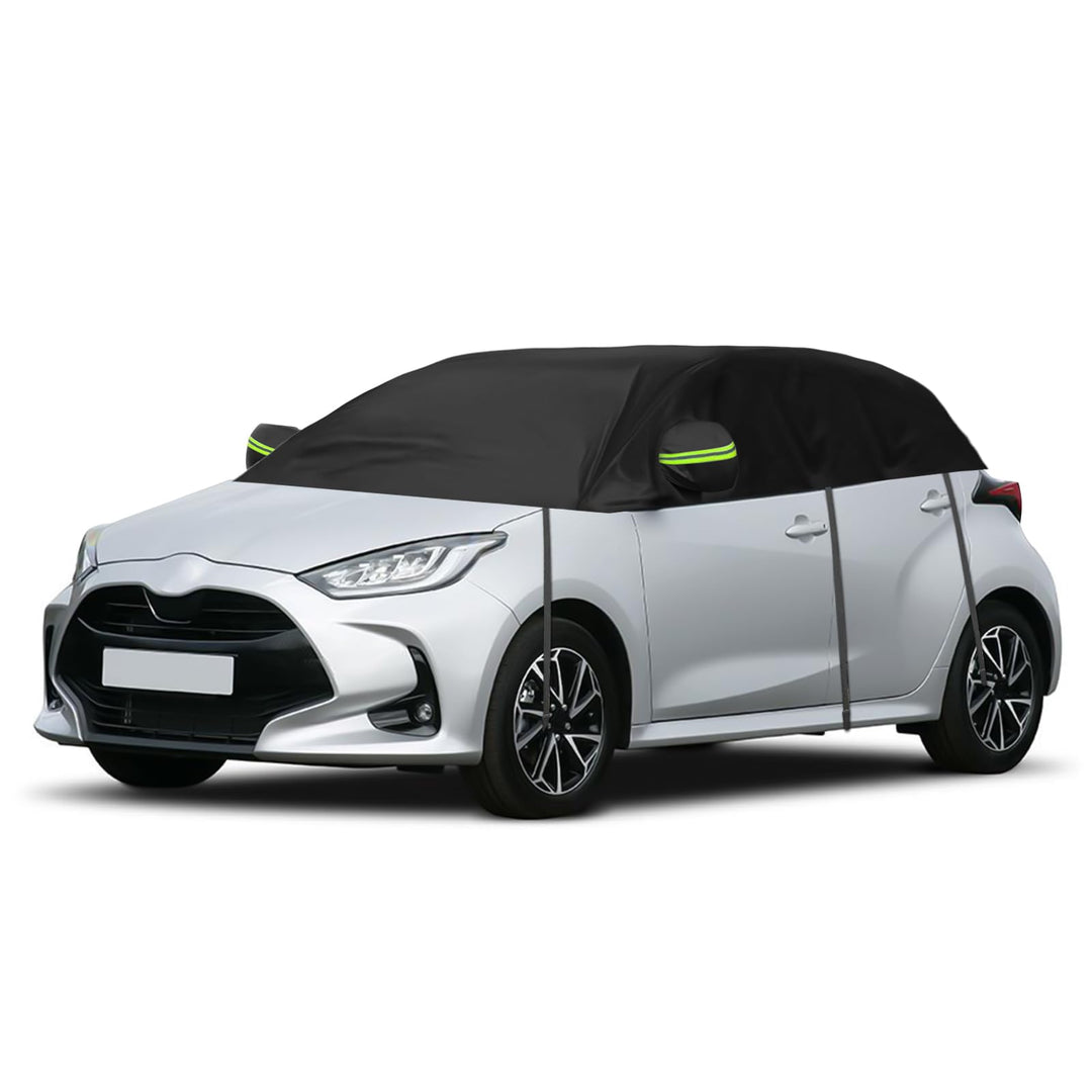 Halbe Autoabdeckung Ersatz für Toyota Yaris 2013-2024 XP150 Hatchback, Halbgarage, Verdickter Allwet