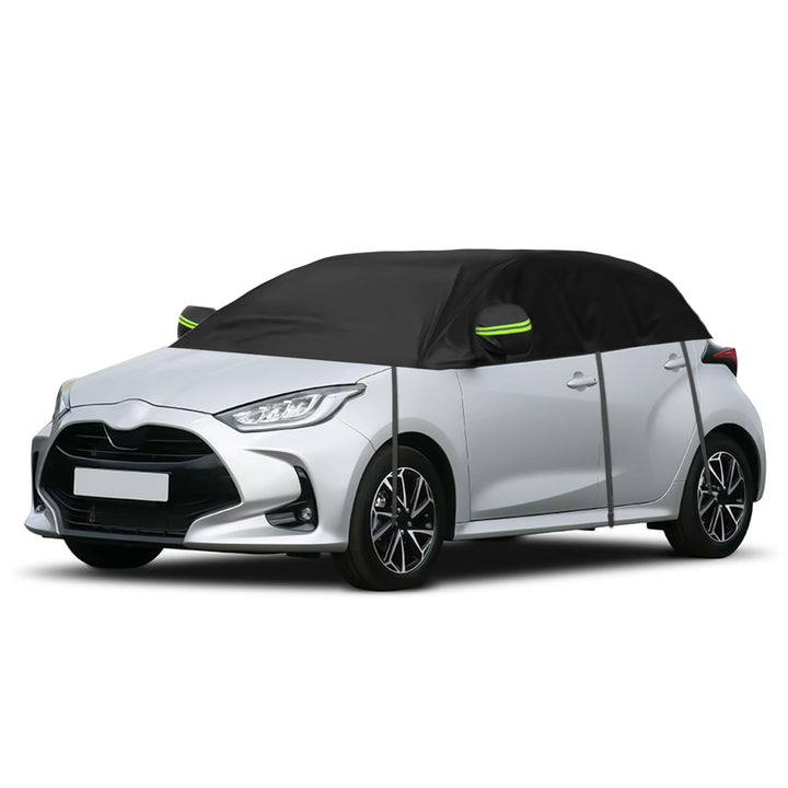 Halbe Autoabdeckung Ersatz für Toyota Yaris 2013-2024 XP150 Hatchback, Halbgarage, Verdickter Allwet