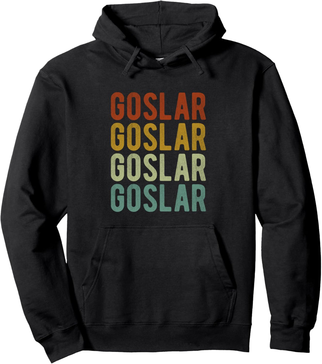 Goslar Stadt Retro Vintage Pullover Hoodie