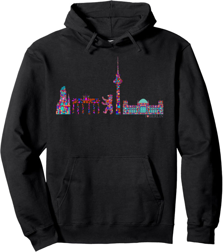 Berlin Design - Berliner Bär - I Love Berlin Pullover Hoodie
