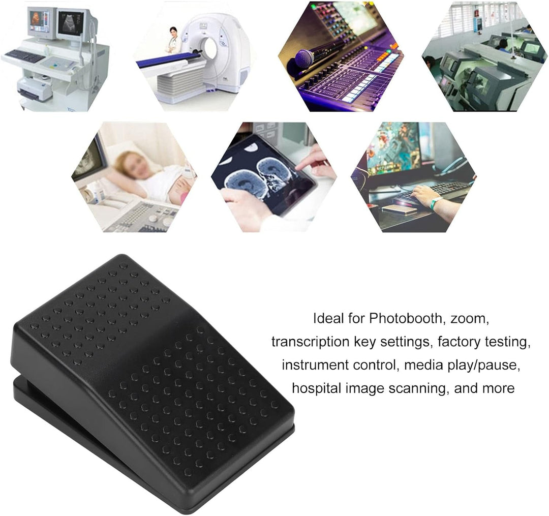 Fussschalter PC, USB Gaming Fusstaster USB Einzelfussschalter Steuerung Programmierbare Computertast